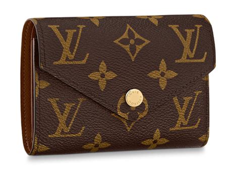 victorine wallet louis vuitton price|louis vuitton reverse monogram wallet.